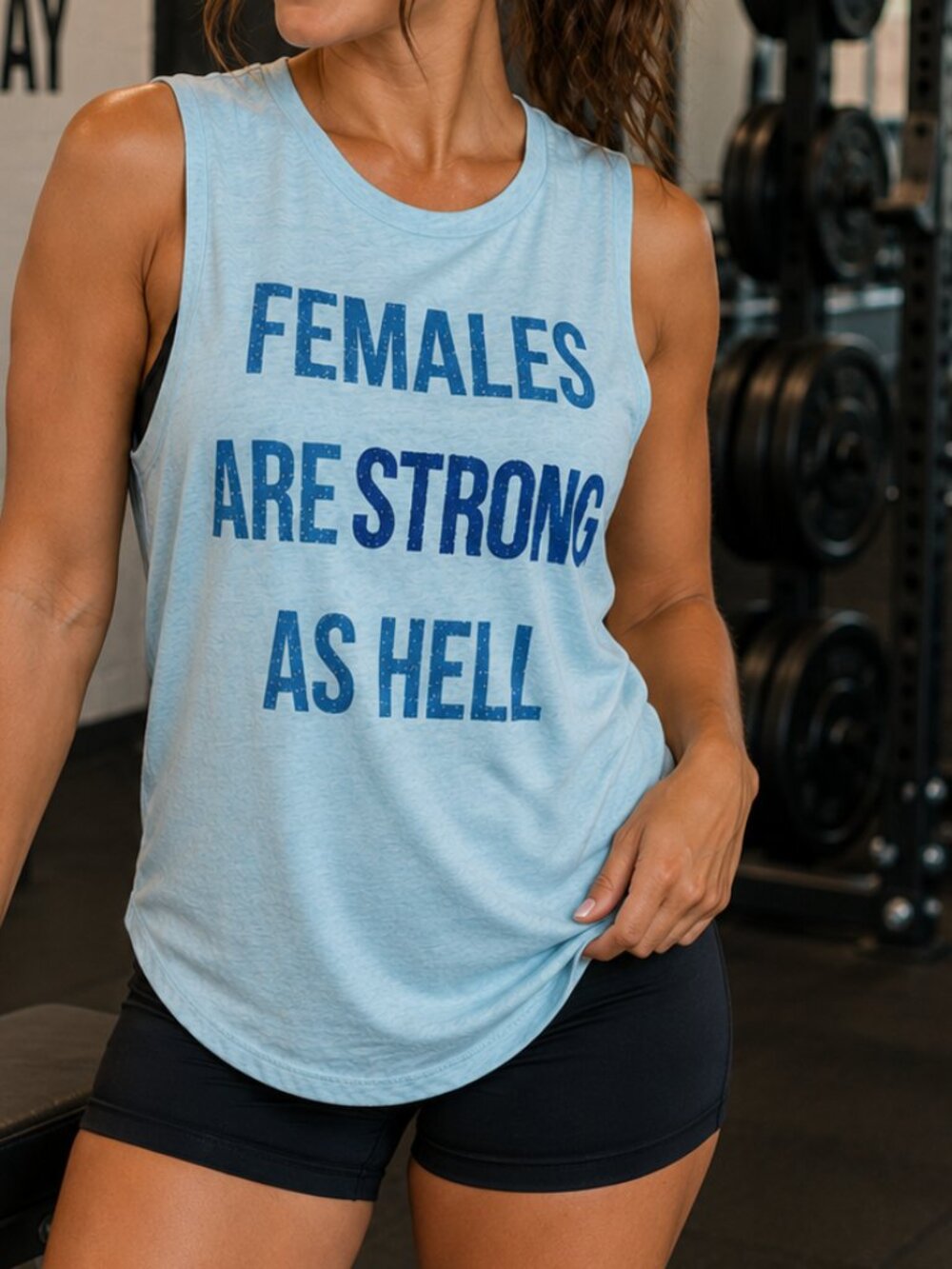 True Vintage LA Graphic Muscle Tee